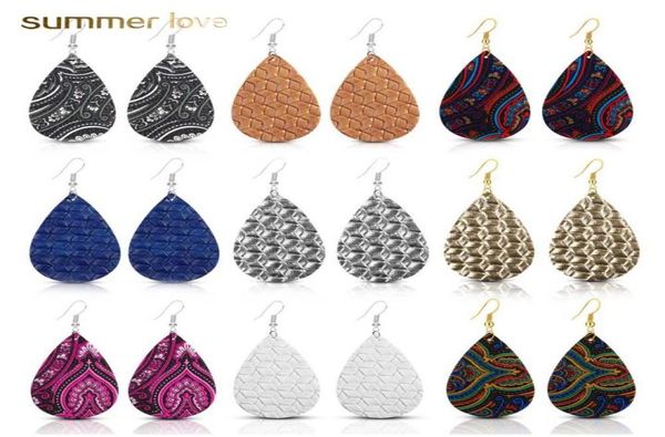 new arrival pu leather printing dangle earring for women bohemian teardrop sliver plating hook drop earring fashion jewelry gift2398275, Silver
new arrival pu leather printing dangle earring for women bohemian teardrop sliver plating hook drop earring fashion jewelry gift2398275, Silver
