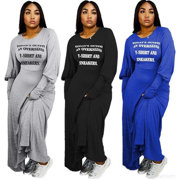 women autumn and winter dress fashions fashion letter printing casual clothing ladies dresses for womens, Black;gray
women autumn and winter dress fashions fashion letter printing casual clothing ladies dresses for womens, Black;gray