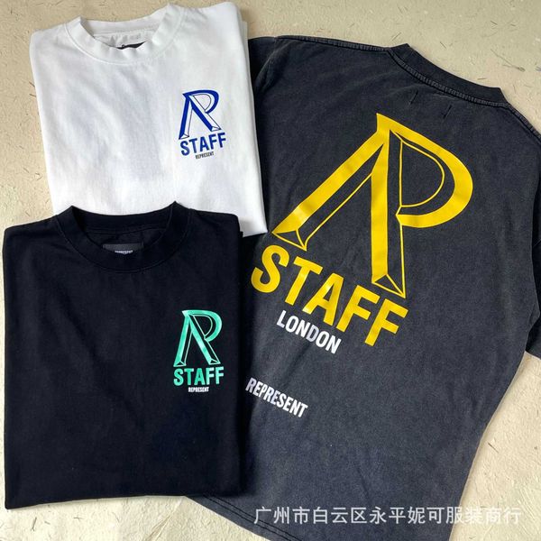 men's t-shirts represent represent staff limited large r print wash high street fashion brand loose short sleeve round neck t-shirt for, White;black
men's t-shirts represent represent staff limited large r print wash high street fashion brand loose short sleeve round neck t-shirt for, White;black