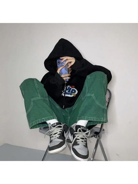 houzhou streetwear vintage green baggy jean hippie high street wide leg denim pants harajuku oversize loose pink trousers 230406, Blue
houzhou streetwear vintage green baggy jean hippie high street wide leg denim pants harajuku oversize loose pink trousers 230406, Blue
