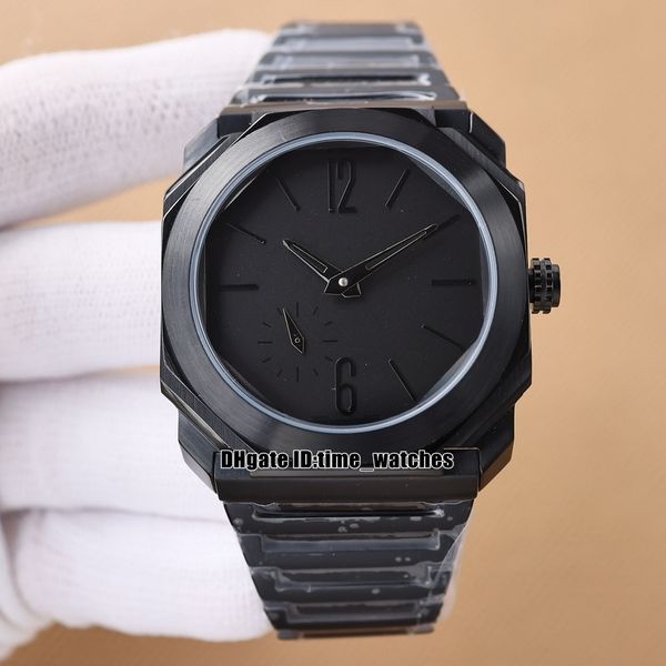 new octo finissimo 103077 miyota automatic mens watch 41mm pvd black steel case gents fashion sport watches stainless steel bracelet 15 colo, Slivery;brown
new octo finissimo 103077 miyota automatic mens watch 41mm pvd black steel case gents fashion sport watches stainless steel bracelet 15 colo, Slivery;brown