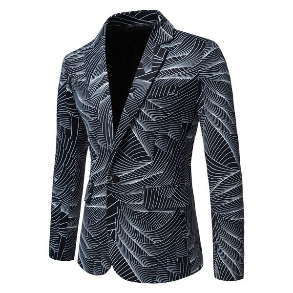designer trend mens fashion printed blazer business casual blazer classic party blazer, White;black
designer trend mens fashion printed blazer business casual blazer classic party blazer, White;black