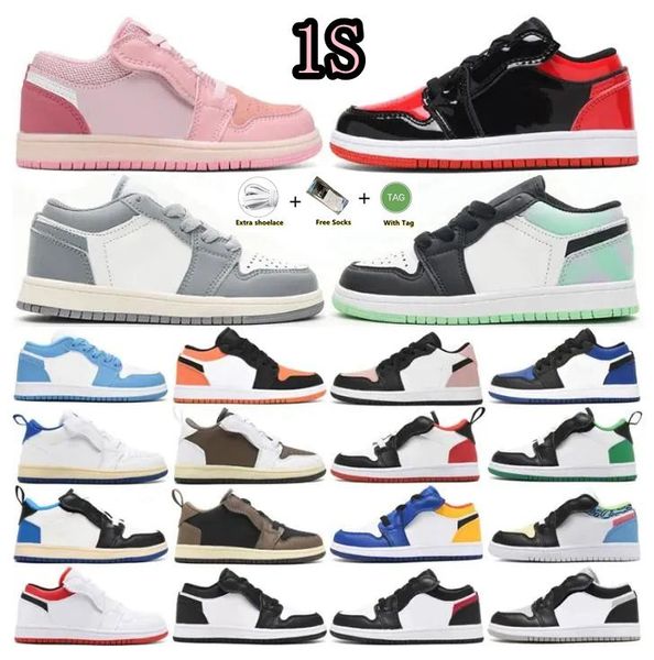 kids jumpman 1 1s mid basketball shoes og military blue toddler sneaker ts royal metallic silver toe tropical twist paint boys girls childre, Black
kids jumpman 1 1s mid basketball shoes og military blue toddler sneaker ts royal metallic silver toe tropical twist paint boys girls childre, Black