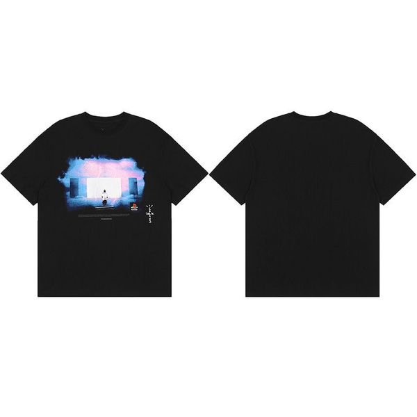 designer men's t-shirts summer cotton high-grade short-sleeved t neon letter printing men's and women's casual shirt creative, White;black
designer men's t-shirts summer cotton high-grade short-sleeved t neon letter printing men's and women's casual shirt creative, White;black