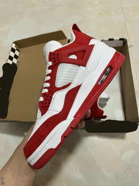 retro sports shoes 2023 new 4 trainer men/women/kids basketball shoes 4s iv white red casual lifestyle shoe youth gs big boy basketball snea
retro sports shoes 2023 new 4 trainer men/women/kids basketball shoes 4s iv white red casual lifestyle shoe youth gs big boy basketball snea