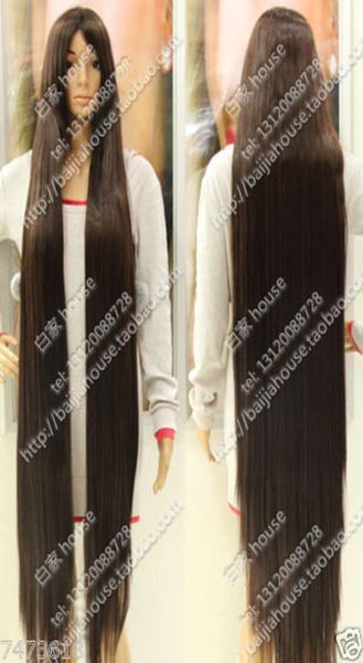 2016 new wig 150cm 60 inch dark brown long straight hair christmas costume wig5879678, Black
2016 new wig 150cm 60 inch dark brown long straight hair christmas costume wig5879678, Black