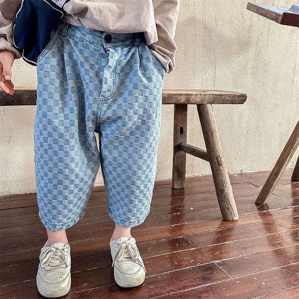 jeans deer jonmi spring baby boy plaid jeans korean toddler loose casual jeans children's denim pants 230406, Blue
jeans deer jonmi spring baby boy plaid jeans korean toddler loose casual jeans children's denim pants 230406, Blue