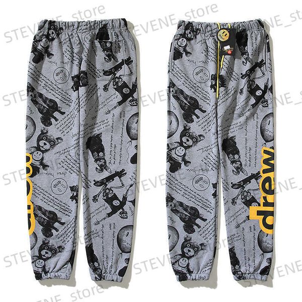 men's pants early spring 2022 new drew alphabet manuscript graffiti painting casual trousers for men and women t230406, Black
men's pants early spring 2022 new drew alphabet manuscript graffiti painting casual trousers for men and women t230406, Black