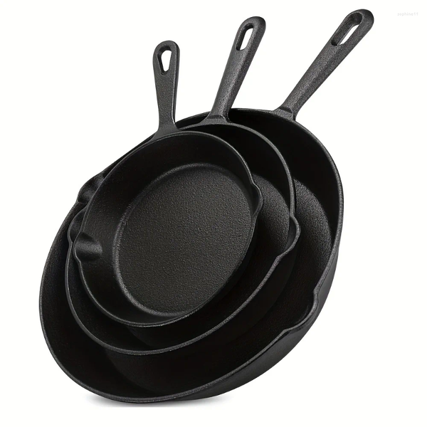 3pcs Pans Saute Fry Pan - Pre-seasoned Cast Iron Skillet Set Nonstick Frying 6 Inch 8 and 10 Preseasoned ing
3pcs Pans Saute Fry Pan - Pre-seasoned Cast Iron Skillet Set Nonstick Frying 6 Inch 8 and 10 Preseasoned ing