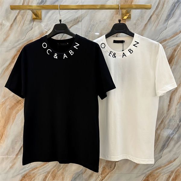 designer men's tee shirts black white plaid stripe brand classic letters 100% cotton breathable wrinkle resistant men's and women&, White;black
designer men's tee shirts black white plaid stripe brand classic letters 100% cotton breathable wrinkle resistant men's and women&, White;black