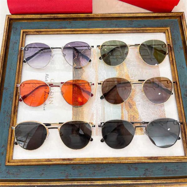 fashionable luxury outdoor sunglasses round driving ct0335, White;black
fashionable luxury outdoor sunglasses round driving ct0335, White;black