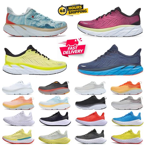 

Hoka One One Bondi 8 Shoes Women Mens Hokas Free People Run Shoe Clifton 8 9 Sports Triple White Black Challenger 7 Shifting Sand On Cloud Cyclamen Sweet Lilac Trainers, #10