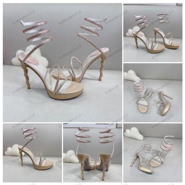 rene caovilla cleo open toe sandals crystal embellished spiral wrap around sandals twining rhinestone sandal women rainbow stiletto heels sh, Black
rene caovilla cleo open toe sandals crystal embellished spiral wrap around sandals twining rhinestone sandal women rainbow stiletto heels sh, Black