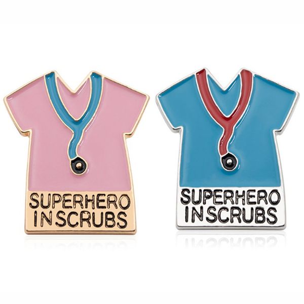 10 pcs/lot fashion brooches medical nurse doctor brooch lapel pin superhero in scrubs healthcare nursing gift enamel pin for nurse accessori, Gray
10 pcs/lot fashion brooches medical nurse doctor brooch lapel pin superhero in scrubs healthcare nursing gift enamel pin for nurse accessori, Gray