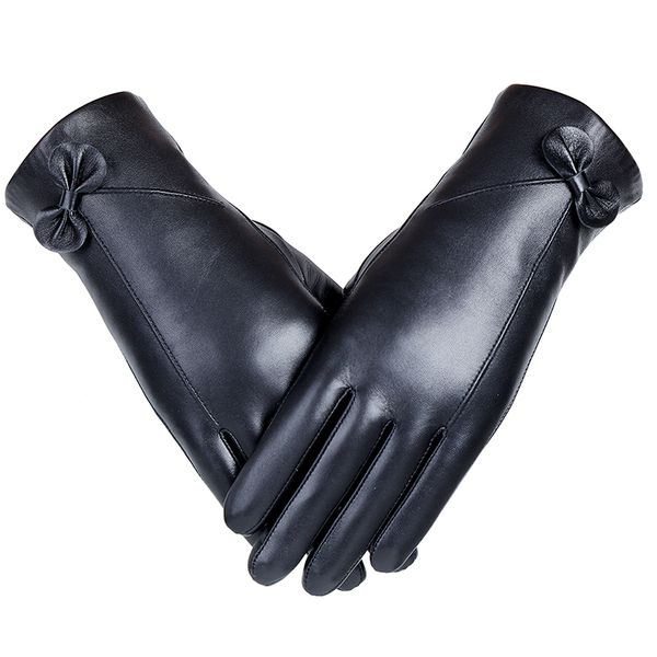 designer gloves for women fashion black sheepskin leather fleece inside bow tie glove ladies, Blue;gray
designer gloves for women fashion black sheepskin leather fleece inside bow tie glove ladies, Blue;gray