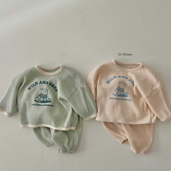 clothing sets spring autumn kid clothes set boy girl baby waffle cartoon long sleeve solid pants 2pcs children letter print t shirt suit 23, White
clothing sets spring autumn kid clothes set boy girl baby waffle cartoon long sleeve solid pants 2pcs children letter print t shirt suit 23, White