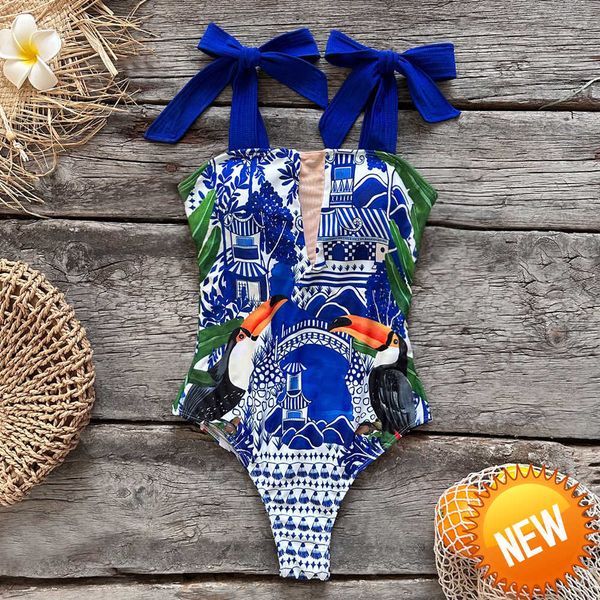 2023 new one piece swimsuit shoulder strappy swimsuit print floral swimwear women backless bathing suit beach wear monokini
2023 new one piece swimsuit shoulder strappy swimsuit print floral swimwear women backless bathing suit beach wear monokini