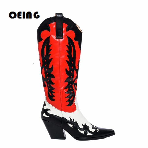 boots women multicolor wedge heels western cowboy cowgirl pointy toe patchwork knee high female pull-on botas de mujer 230406, Black
boots women multicolor wedge heels western cowboy cowgirl pointy toe patchwork knee high female pull-on botas de mujer 230406, Black