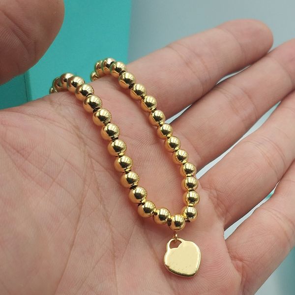 fashion 925 sterling silver tag love heart bracelets original classic t beaded bracelet 4mm rose gold bead man women designer jewelry lovers, Black
fashion 925 sterling silver tag love heart bracelets original classic t beaded bracelet 4mm rose gold bead man women designer jewelry lovers, Black