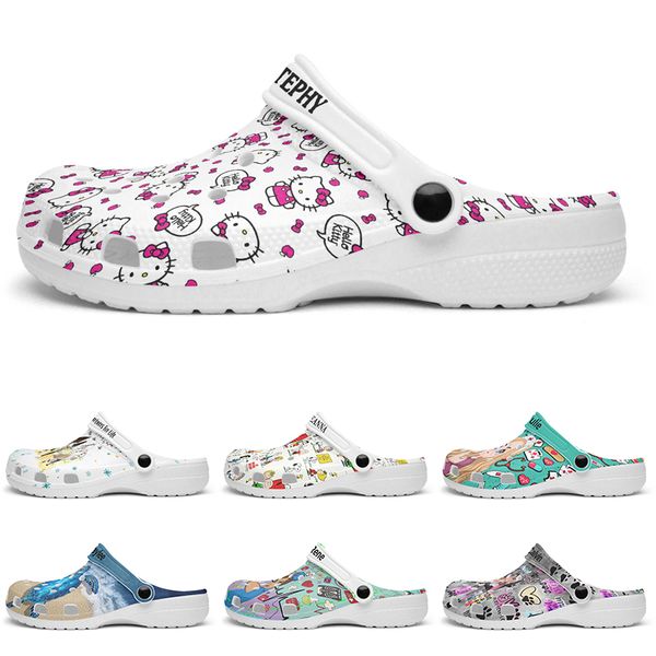Customized beautiful and comfortable fashionable lovely Glossy Diy shoes for men and women's indoor slippers 40-96541
Customized beautiful and comfortable fashionable lovely Glossy Diy shoes for men and women's indoor slippers 40-96541