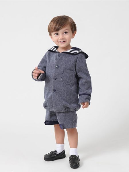 oc 407m12# boys' english set clothing sets vintage navy style jacket customization and wholesale, White
oc 407m12# boys' english set clothing sets vintage navy style jacket customization and wholesale, White
