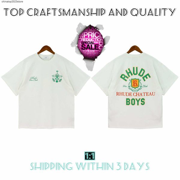 men's t-shirts craftsmanship rhude womens summer fashion designer street casual short sleeve beach style tees cotton printing 5qvom, White;black
men's t-shirts craftsmanship rhude womens summer fashion designer street casual short sleeve beach style tees cotton printing 5qvom, White;black