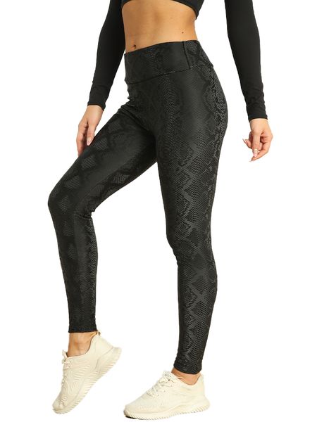 women's leggings chrisure winter snake print leather leggings women's high waist leggings women's fashion leopard printed leg, Black
women's leggings chrisure winter snake print leather leggings women's high waist leggings women's fashion leopard printed leg, Black