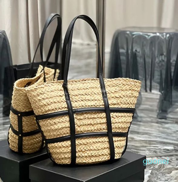 ys bag 40cm large tote bag straw shopping bags single shoulder portable casual woman's beach vacation designer leather handbag holiday
ys bag 40cm large tote bag straw shopping bags single shoulder portable casual woman's beach vacation designer leather handbag holiday