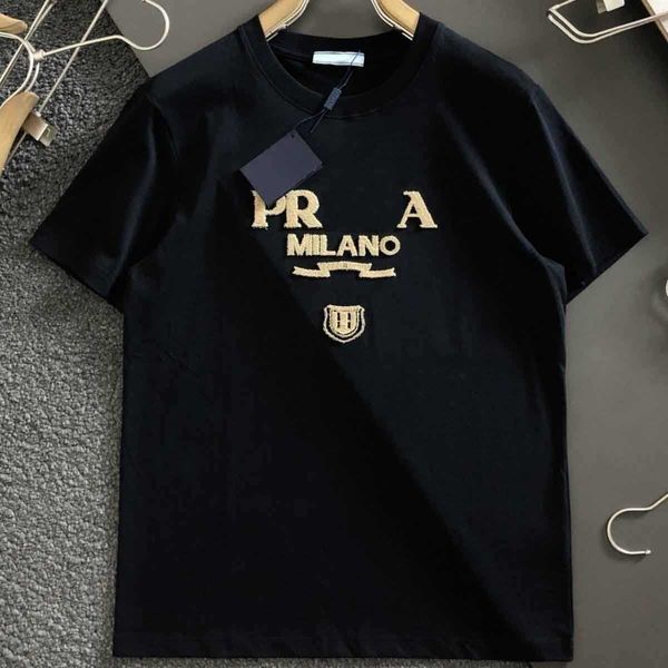designer luxury prads classic summer product fashion versatile casual short sleeve trendy men's letter toothbrush embroidered solid t-s, Black;brown
designer luxury prads classic summer product fashion versatile casual short sleeve trendy men's letter toothbrush embroidered solid t-s, Black;brown