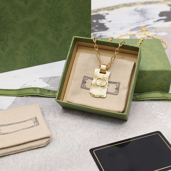 2023 luxury fashion gold necklace designer pendant necklace men and women can wear valentine's day to send friends no box, Silver
2023 luxury fashion gold necklace designer pendant necklace men and women can wear valentine's day to send friends no box, Silver