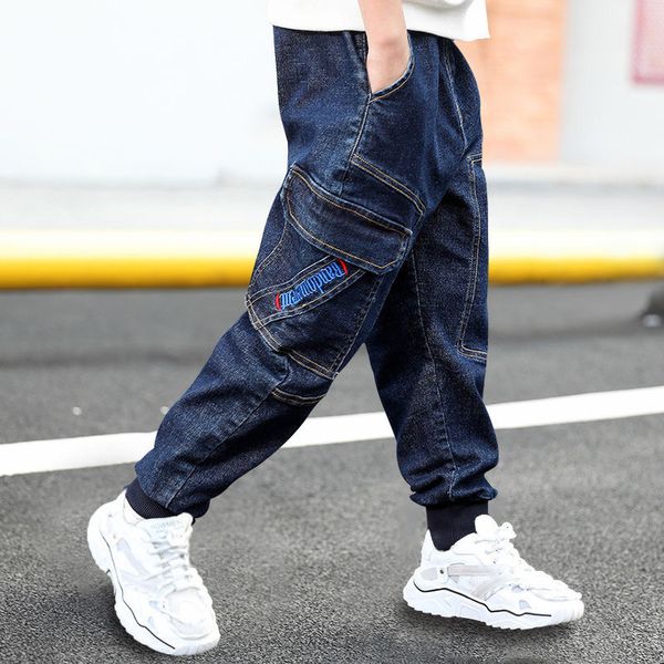 jeans boys' jeans from 3 to 14 years old spring jeans are suitable for children with long trouser belts and large pockets 230406, Blue
jeans boys' jeans from 3 to 14 years old spring jeans are suitable for children with long trouser belts and large pockets 230406, Blue