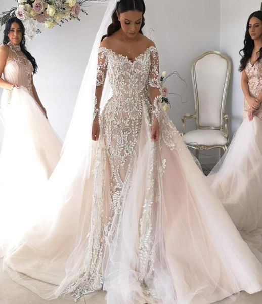 elegant boho mermaid wedding dresses 2020 off shoulder backless lace trumpet bridal gowns long sleeve plus size country wedding dr1385334, White
elegant boho mermaid wedding dresses 2020 off shoulder backless lace trumpet bridal gowns long sleeve plus size country wedding dr1385334, White