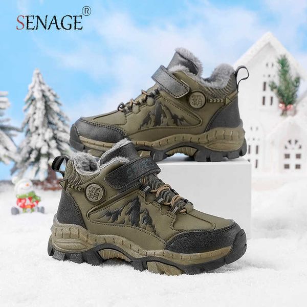 athletic outdoor senage fashion winter kids snow boots children boots hiking shoes for boys sneakers non-slip leather girls trekking shoes p, Black
athletic outdoor senage fashion winter kids snow boots children boots hiking shoes for boys sneakers non-slip leather girls trekking shoes p, Black