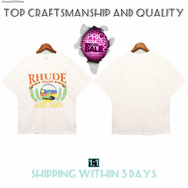 men's t-shirts craftsmanship rhude womens summer fashion designer street casual short sleeve beach style tees cotton printing 7yjk7, White;black
men's t-shirts craftsmanship rhude womens summer fashion designer street casual short sleeve beach style tees cotton printing 7yjk7, White;black