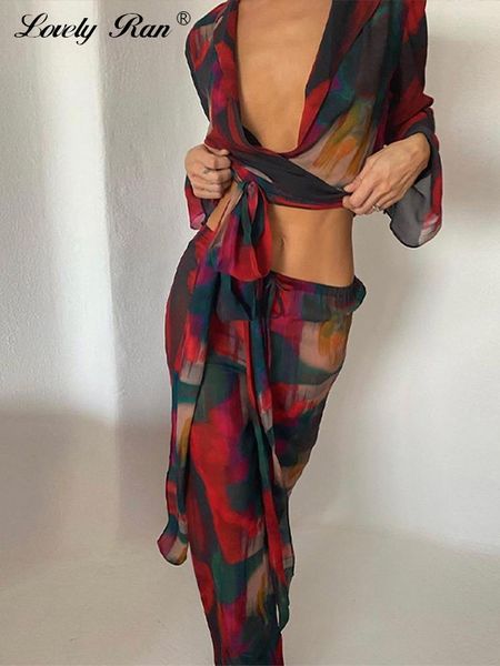 women's two piece pants print crop trouser suit deep vneck long sleeve set womens 2023 spring summer see through lady 230406, White
women's two piece pants print crop trouser suit deep vneck long sleeve set womens 2023 spring summer see through lady 230406, White