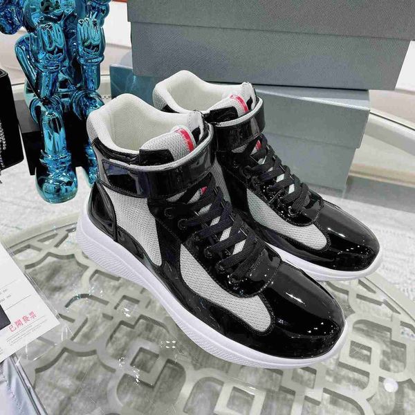2023ss america cup designer casual shoes high patent leather sneakers black blue nylon rubber shoe fashion platform sneaker
2023ss america cup designer casual shoes high patent leather sneakers black blue nylon rubber shoe fashion platform sneaker