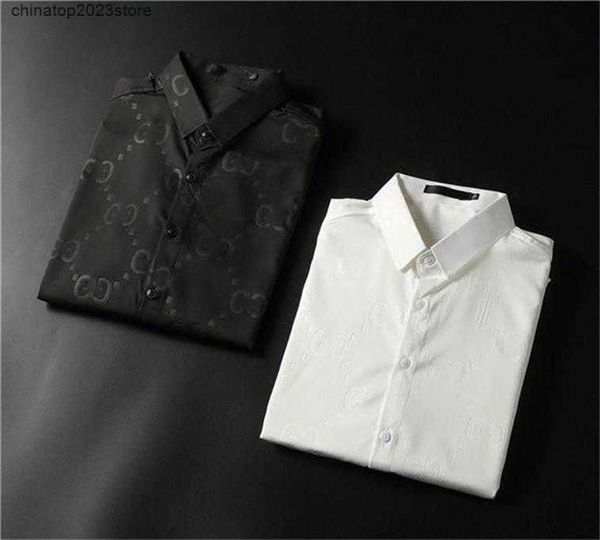 men's dress shirts 2023 mens luxurys designers menswear casual bussiness a classic men long sleeve brand fashion springd880, White;black
men's dress shirts 2023 mens luxurys designers menswear casual bussiness a classic men long sleeve brand fashion springd880, White;black