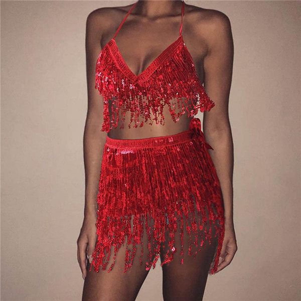 women's knits tees sequins tassels dancing set belly dance costume shiny halter bra and hip scarf wrap belt dancer skirt dancewear 2304, White
women's knits tees sequins tassels dancing set belly dance costume shiny halter bra and hip scarf wrap belt dancer skirt dancewear 2304, White