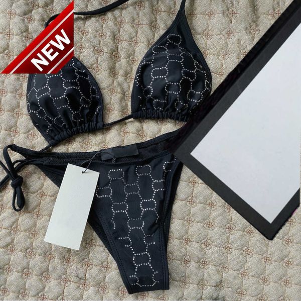designer bikinis women crystal summer swimwear beach two-piece bikini with letter swimsuits luxury bathing suits three-point swimsuit 2023e, White;black
designer bikinis women crystal summer swimwear beach two-piece bikini with letter swimsuits luxury bathing suits three-point swimsuit 2023e, White;black