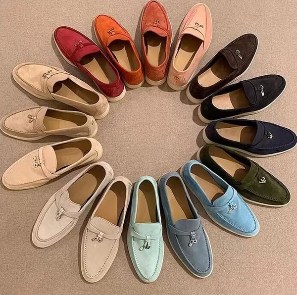 brand shoes genuine leather fashion shoes flat metal buckle ladies leather suede leisure shoes mule princess city men's casual shoes pl, Black
brand shoes genuine leather fashion shoes flat metal buckle ladies leather suede leisure shoes mule princess city men's casual shoes pl, Black