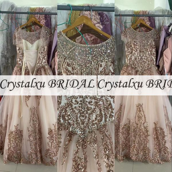 2023 quinceanera ball gown dresses arabic rose gold sequined lace sweetheart crystal beading sweet 16 party dress prom evening gowns sequins, Blue;red
2023 quinceanera ball gown dresses arabic rose gold sequined lace sweetheart crystal beading sweet 16 party dress prom evening gowns sequins, Blue;red