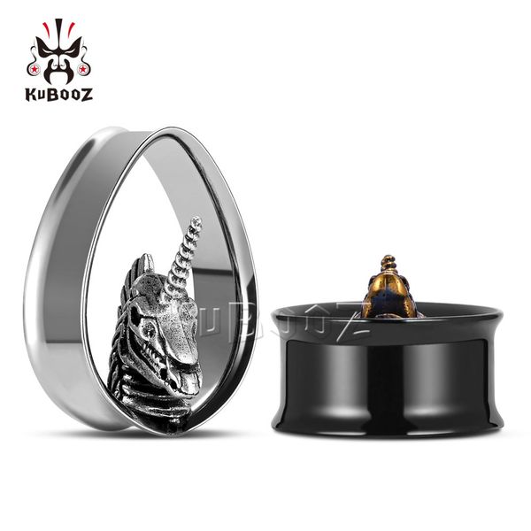 kubooz stainless steel unicorn water drop ear tunnels expander gauges plugs jewelry earrings piercing stretchers wholesale 8mm to 25mm 34pcs, Silver
kubooz stainless steel unicorn water drop ear tunnels expander gauges plugs jewelry earrings piercing stretchers wholesale 8mm to 25mm 34pcs, Silver