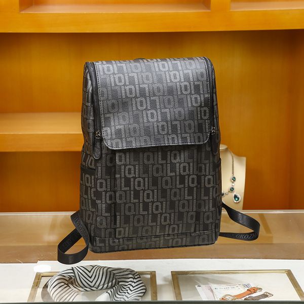 sales shoulder bags simple college style thick leather student backpack street trend letter printing computer bag outdoor sports leisure travel backpacks 9367#, Black
sales shoulder bags simple college style thick leather student backpack street trend letter printing computer bag outdoor sports leisure travel backpacks 9367#, Black