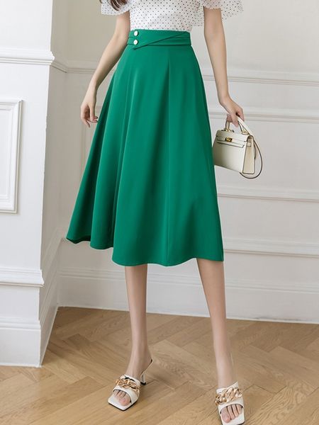 skirts women's elegant a-line skiing arrival spring korean style solid color full matching high waist women's long skin skiing w12, Black
skirts women's elegant a-line skiing arrival spring korean style solid color full matching high waist women's long skin skiing w12, Black