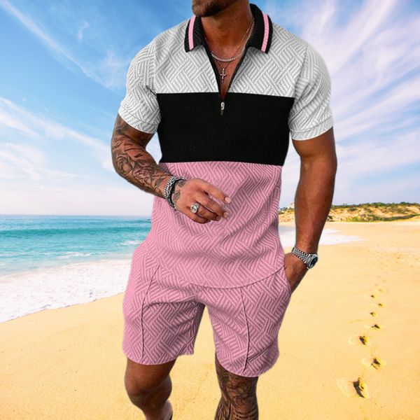 men's tracksuits 3d printed polo shirt set summer men's polo shirt casual track and field wear high-quality sportswear men's, Gray
men's tracksuits 3d printed polo shirt set summer men's polo shirt casual track and field wear high-quality sportswear men's, Gray