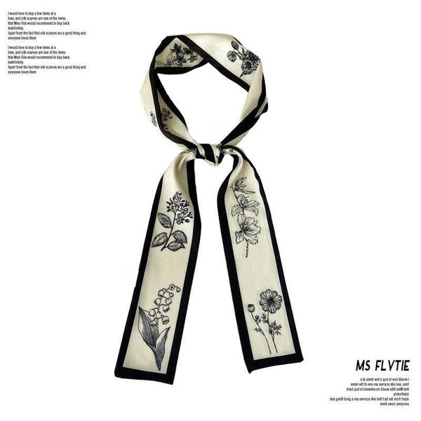 sarongs ms flytie sketch floral series spring and autumn narrow long silk scarf streamer multifunctional binding bag headband summer p230403, Blue;gray
sarongs ms flytie sketch floral series spring and autumn narrow long silk scarf streamer multifunctional binding bag headband summer p230403, Blue;gray