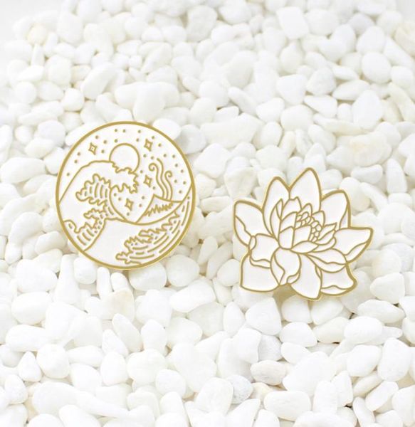enamel brooch pin lotus flower wave round badge seaside star moon ocean plant brooches pins hat coat jewelry gifts 1493 e38872675, Gray
enamel brooch pin lotus flower wave round badge seaside star moon ocean plant brooches pins hat coat jewelry gifts 1493 e38872675, Gray