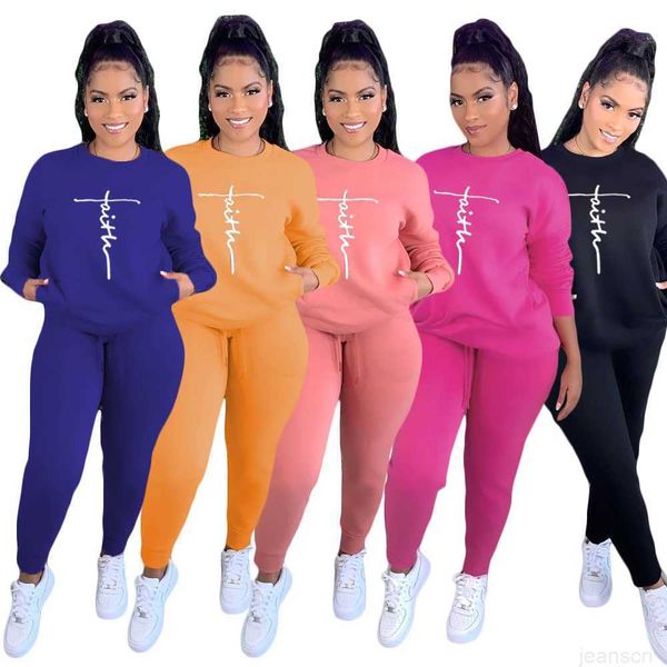 women's tracksuits designers women sports tracksuits clothes 2023 autumn and winter letter printing solid color pullover set women', Gray
women's tracksuits designers women sports tracksuits clothes 2023 autumn and winter letter printing solid color pullover set women', Gray
