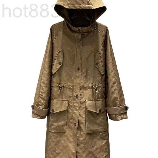 women's trench coats designer 2023 new jacket spring and autumn boutique windbreaker t-shirt fashion hooded sports casual zipper trmc, Tan;black
women's trench coats designer 2023 new jacket spring and autumn boutique windbreaker t-shirt fashion hooded sports casual zipper trmc, Tan;black