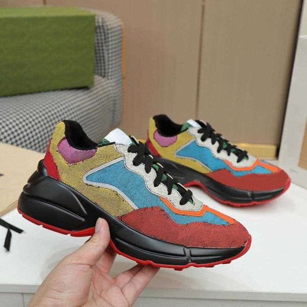 trainers men ggity chaussures sport 2022 women designer vintage luxury rhyton ladies sneakers casual shoe shoes designers runner sneaker wit, Black
trainers men ggity chaussures sport 2022 women designer vintage luxury rhyton ladies sneakers casual shoe shoes designers runner sneaker wit, Black